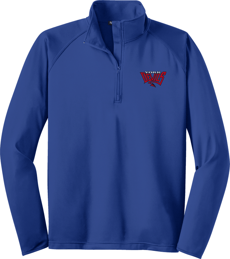 York Devils Sport-Wick Stretch 1/4-Zip Pullover