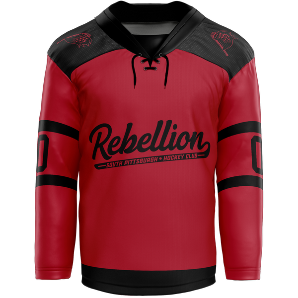 South Pittsburgh Rebellion Adult Player Third Jersey
