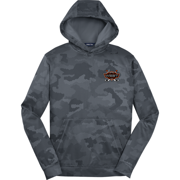 Orange County West Youth Sport-Wick CamoHex Fleece Hooded Pullover