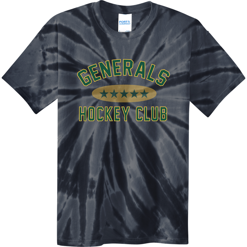 Red Bank Generals Youth Tie-Dye Tee