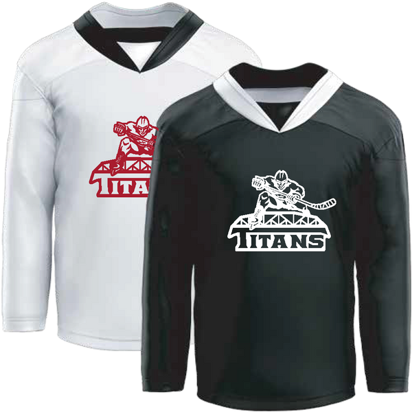 NJ Titans Adult Goalie Reversible Practice Jersey